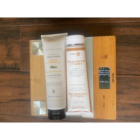 New Scentuals Body Wash & Hand Lotion Set Verbena Lemongrass & Vanilla Tangerine - Picture 5 of 5